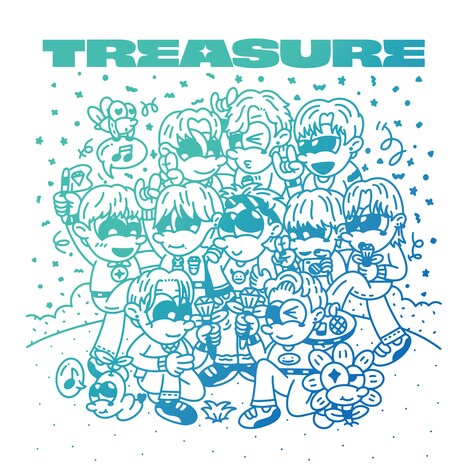 TREASURE「THE SECOND STEP : CHAPTER TWO [Japan 2nd Anniversary Special Vinyl]」ジャケット