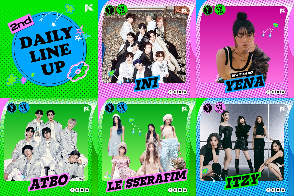 「KCON 2023 JAPAN」の出演者第2弾。 (c) CJ ENM Co., Ltd, All Rights Reserved