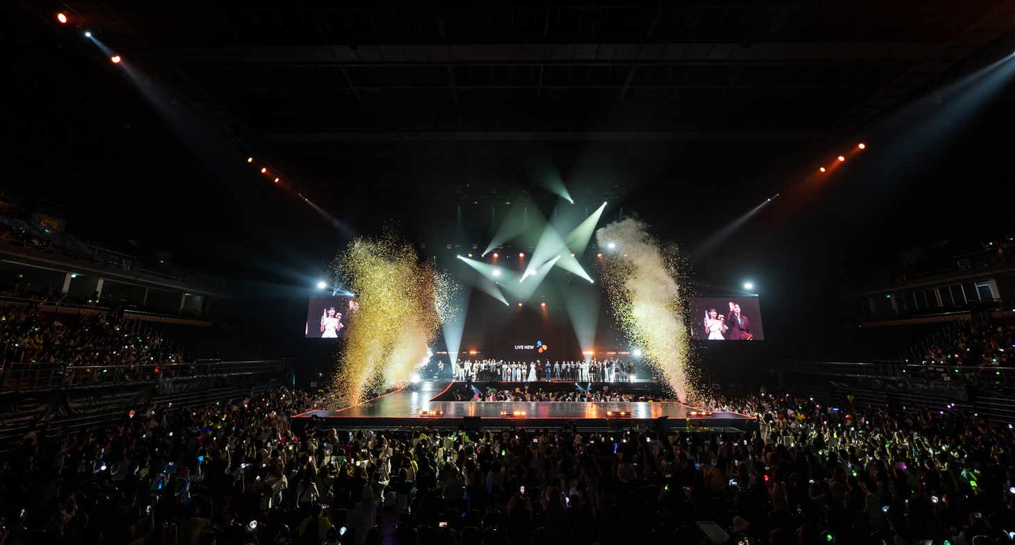 「KCON 2023 THAILAND」の様子。 (c)CJ ENM Co., Ltd, All Rights Reserved