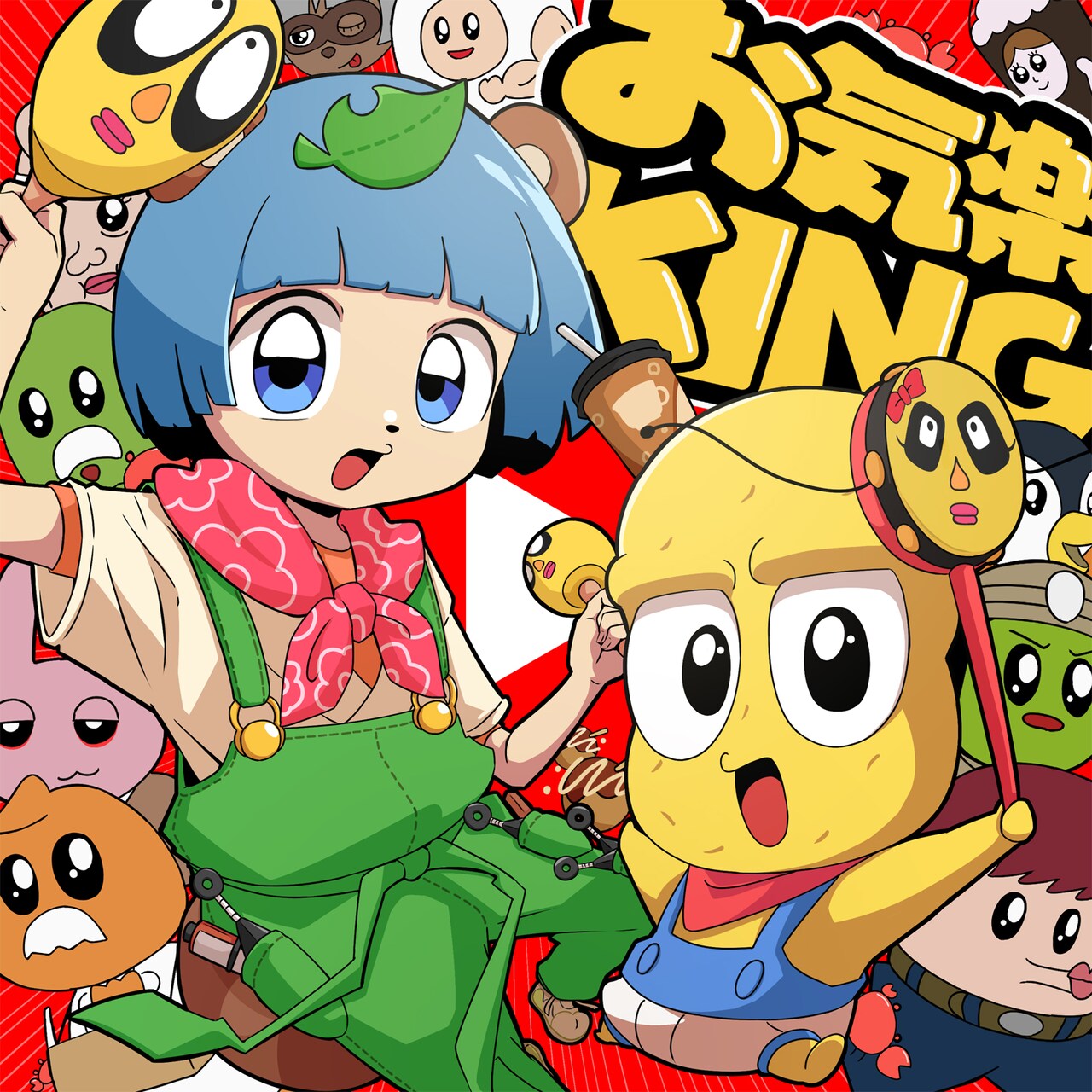 VTuberコンビ・ぽこピー、バーチャル遊園地のテーマソングとなる新曲