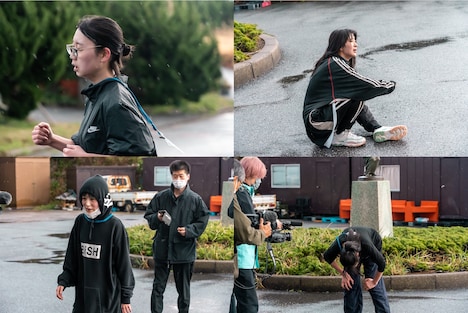 左上から時計回りにマジヤスメ・アツコ、マンマン、アイカ・ザ・ポリス、土星のネコ。