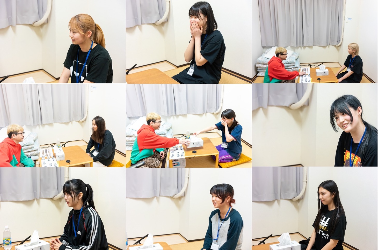 「WACK合同オーディション2023」2日目 面談の様子。