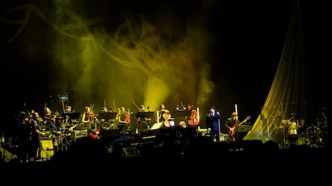 「ASKA & DAVID FOSTER PREMIUM CONCERT 2023」ぴあアリーナMM公演の様子。（撮影：今井俊彦）