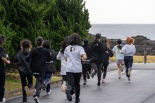 「WACK合同オーディション2023」3日目 マラソンの様子。