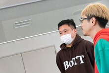 左からALL INc.の笹川氏、WACK代表・渡辺淳之介。