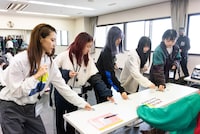 ドラフト会議の様子。