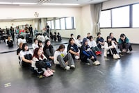 現役メンバーと候補生。