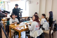 「WACK合同オーディション2023」3日目 昼食の様子。