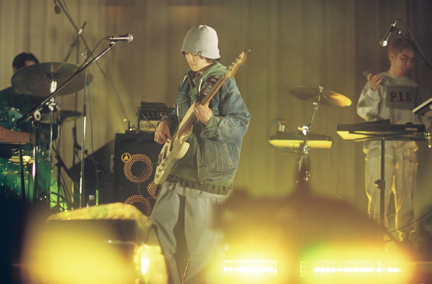 田中慧（B / yonawo）（Photo by Toyohiro Matsushima）