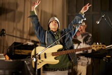 田中慧（B / yonawo）（Photo by Toyohiro Matsushima）