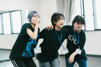 左からナオ・オブ・ナオ、ゴブ・ゴブ・ゴブ、イャン・GP・マイカ。