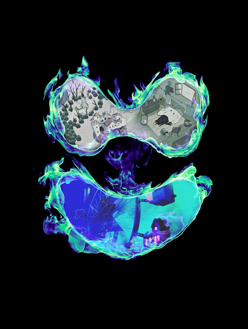 須田景凪「Ghost Pop」初回限定盤ジャケット