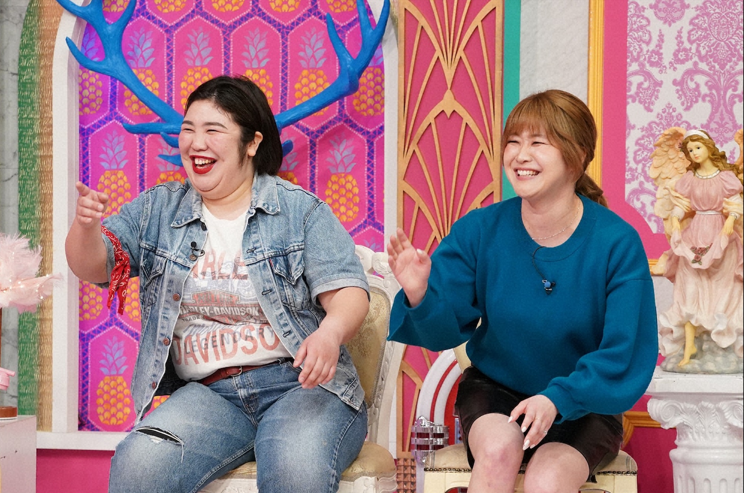 「浜崎あゆみと共に生きてきた女」として登場する紅しょうが。(c)日本テレビ