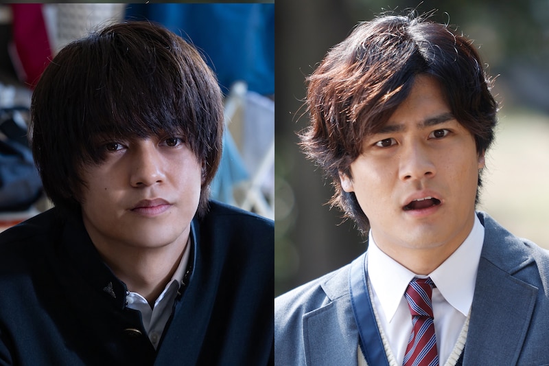 左から高橋海人(King & Prince)、森本慎太郎(SixTONES)。 (c)日本テレビ