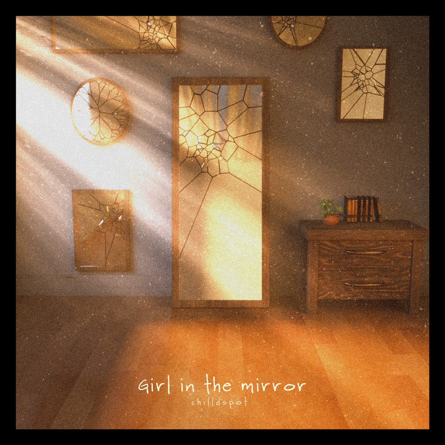 chilldspot「Girl in the mirror」配信ジャケット