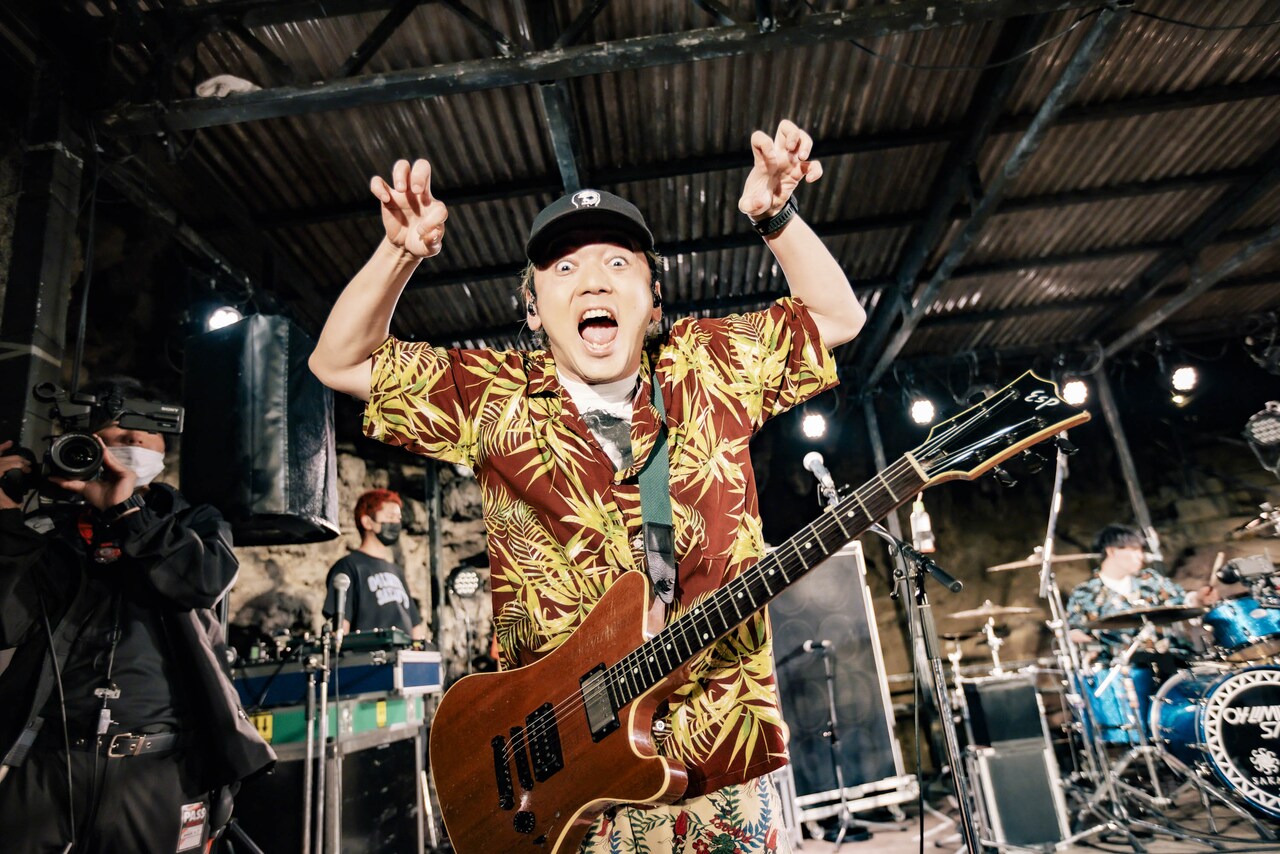 04 Limited Sazabysが沖縄へ！配信ライブ 「音楽と行こう」でつないだ