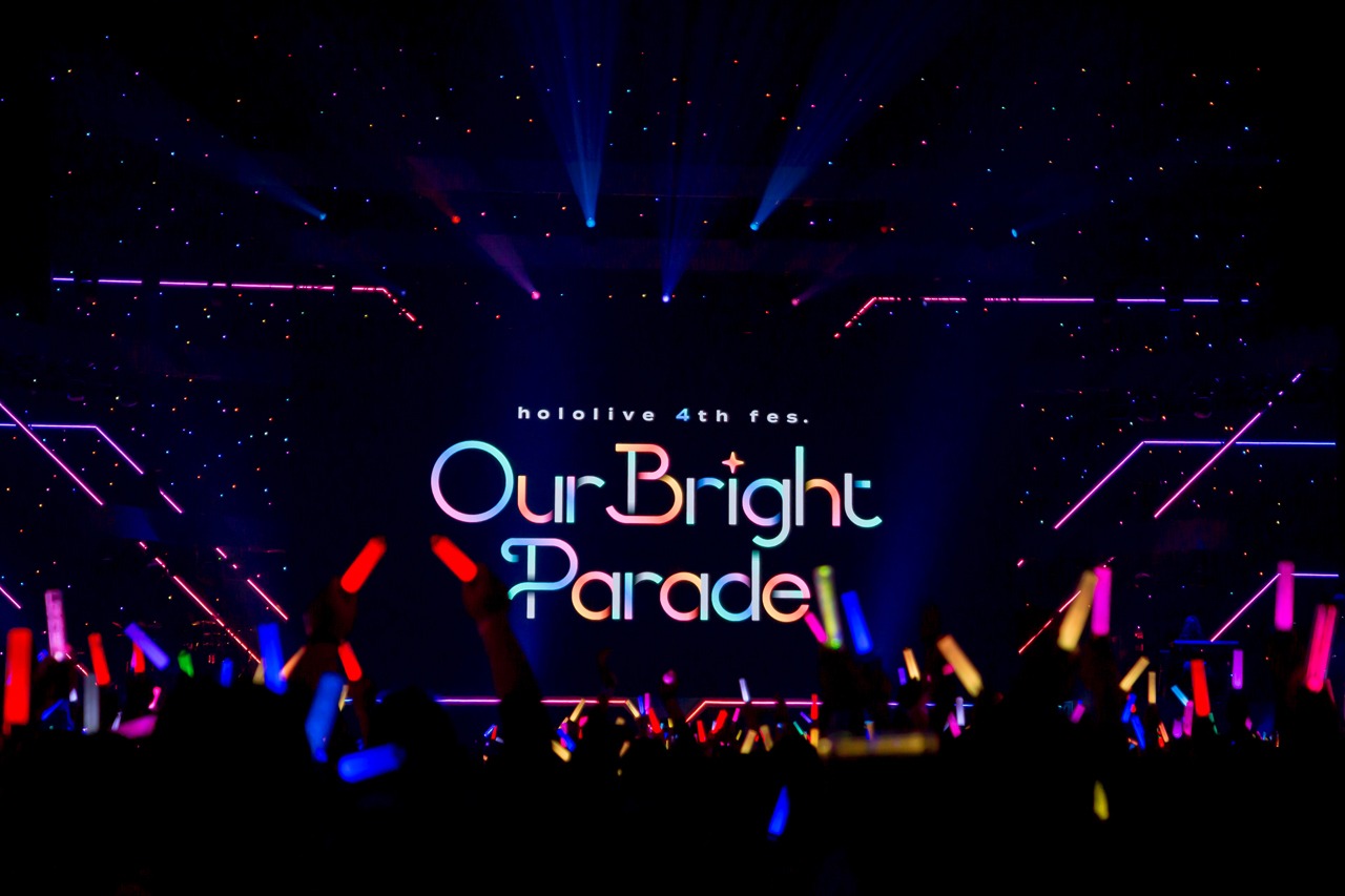 「hololive 4th fes. Our Bright Parade DAY1」初日公演の様子。