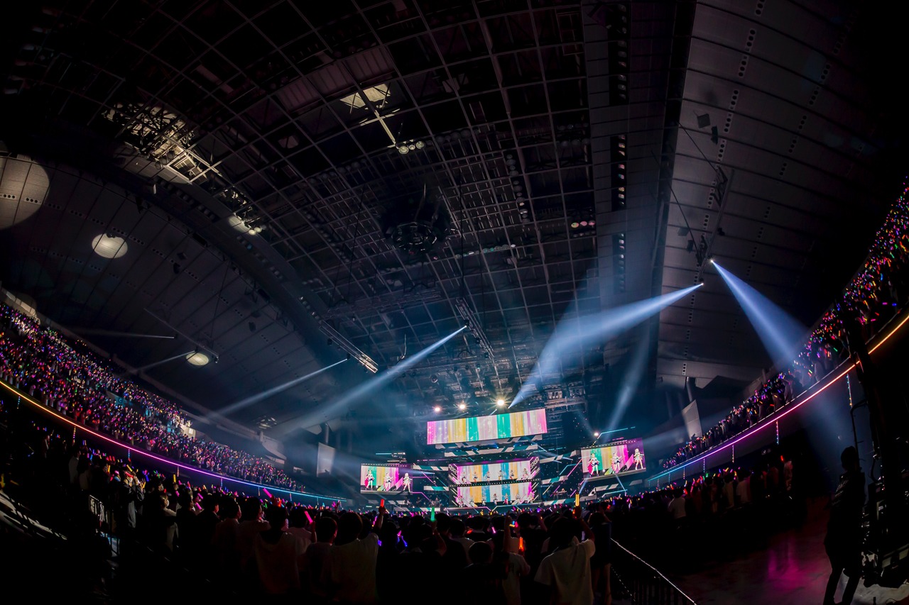 「hololive 4th fes. Our Bright Parade DAY1」初日公演の様子。