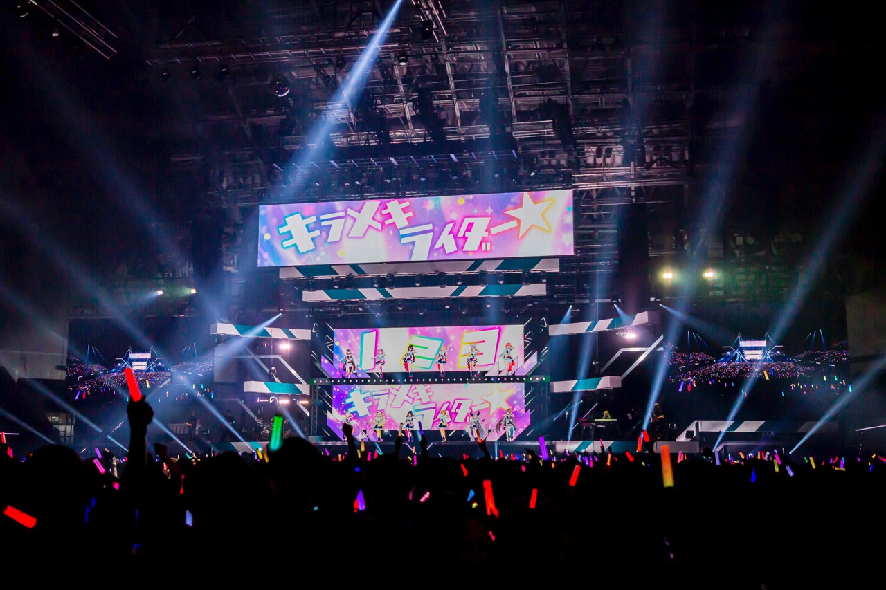 「hololive 4th fes. Our Bright Parade DAY1」初日公演の様子。