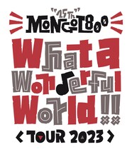 「MONGOL800 25th -What a Wonderful TOUR- 2023」ロゴ