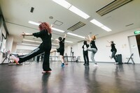 6日目午前練習の様子。