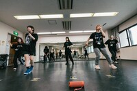 6日目午前練習の様子。