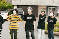 左からナ前ナ以、ナオ・オブ・ナオ、ナルハワールド、トギー。