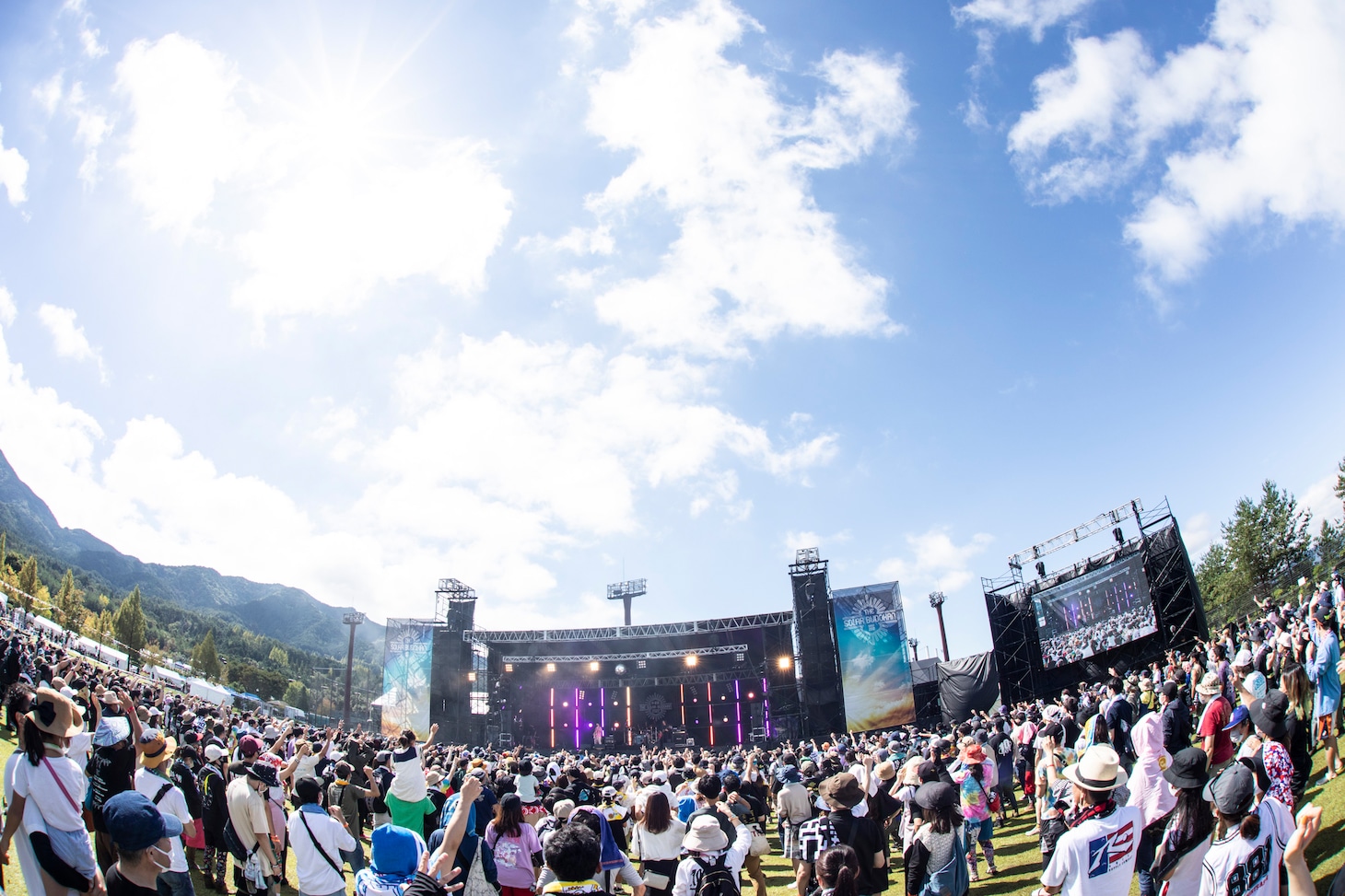 「中津川 THE SOLAR BUDOKAN 2022」の様子。