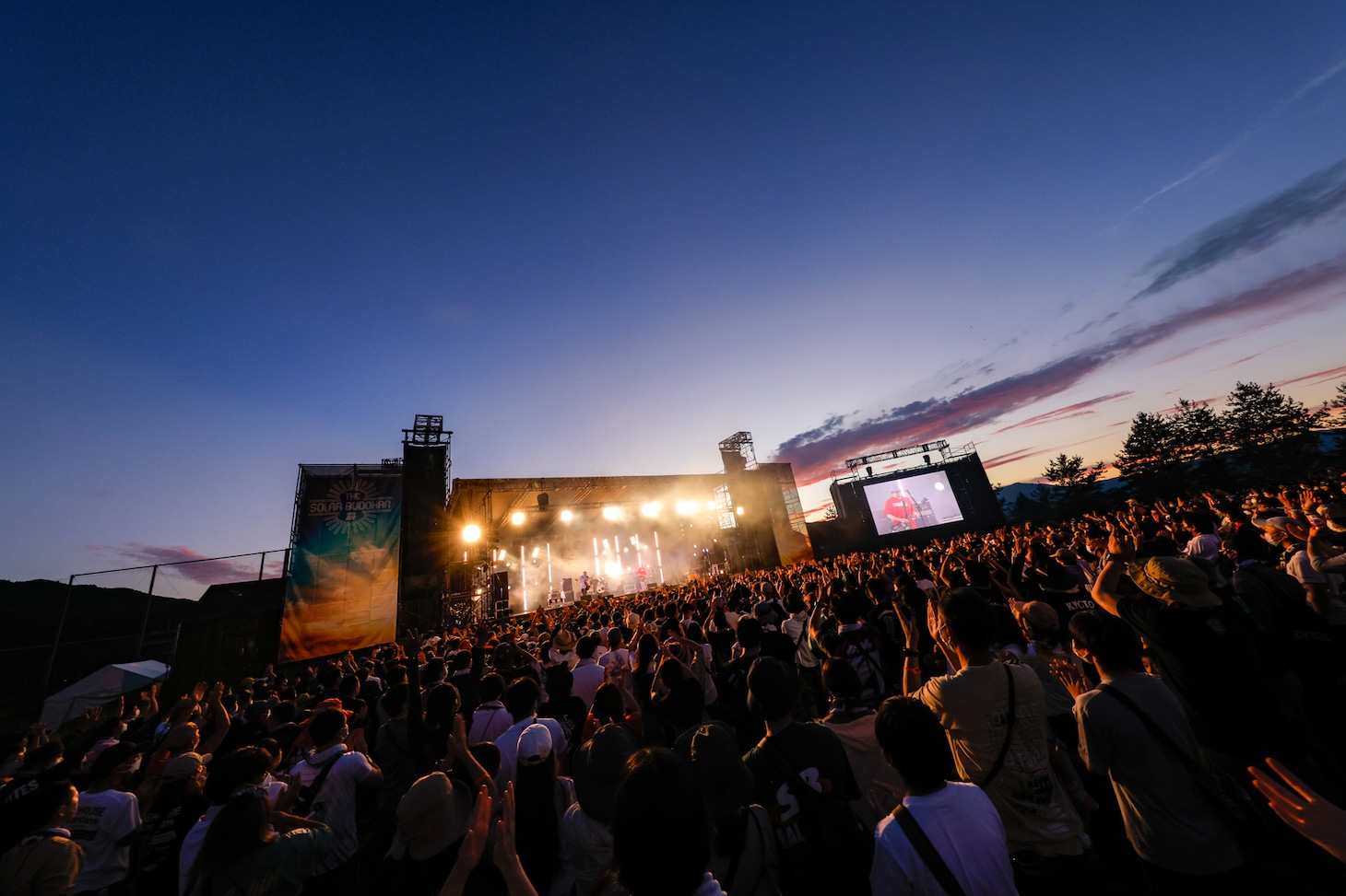 「中津川 THE SOLAR BUDOKAN 2022」の様子。