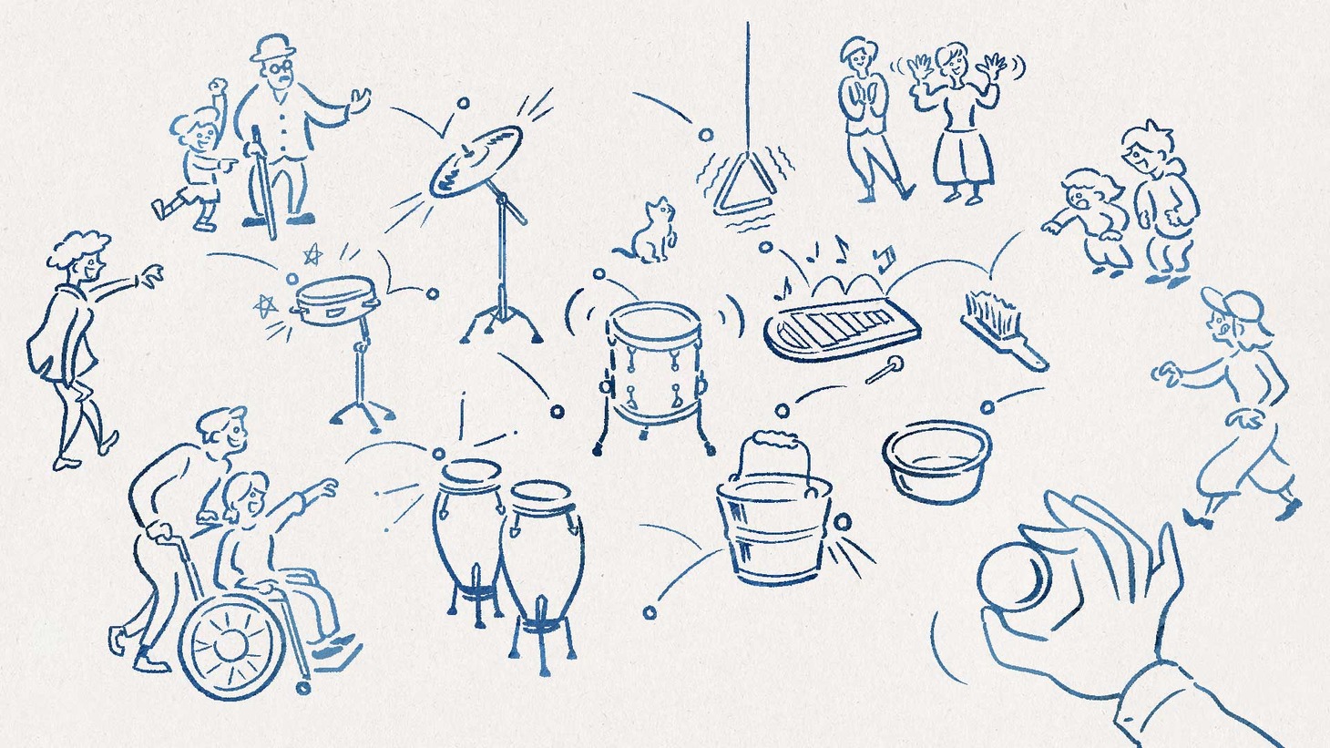 「PLAY? - あそぶ？おとをだす？」ビジュアル