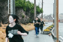 ナ前ナ以（ASP）を追いかけるレオナイクスワイズら。