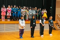 「WACK合同オーディション2023」最終審査に勝ち残った4名。