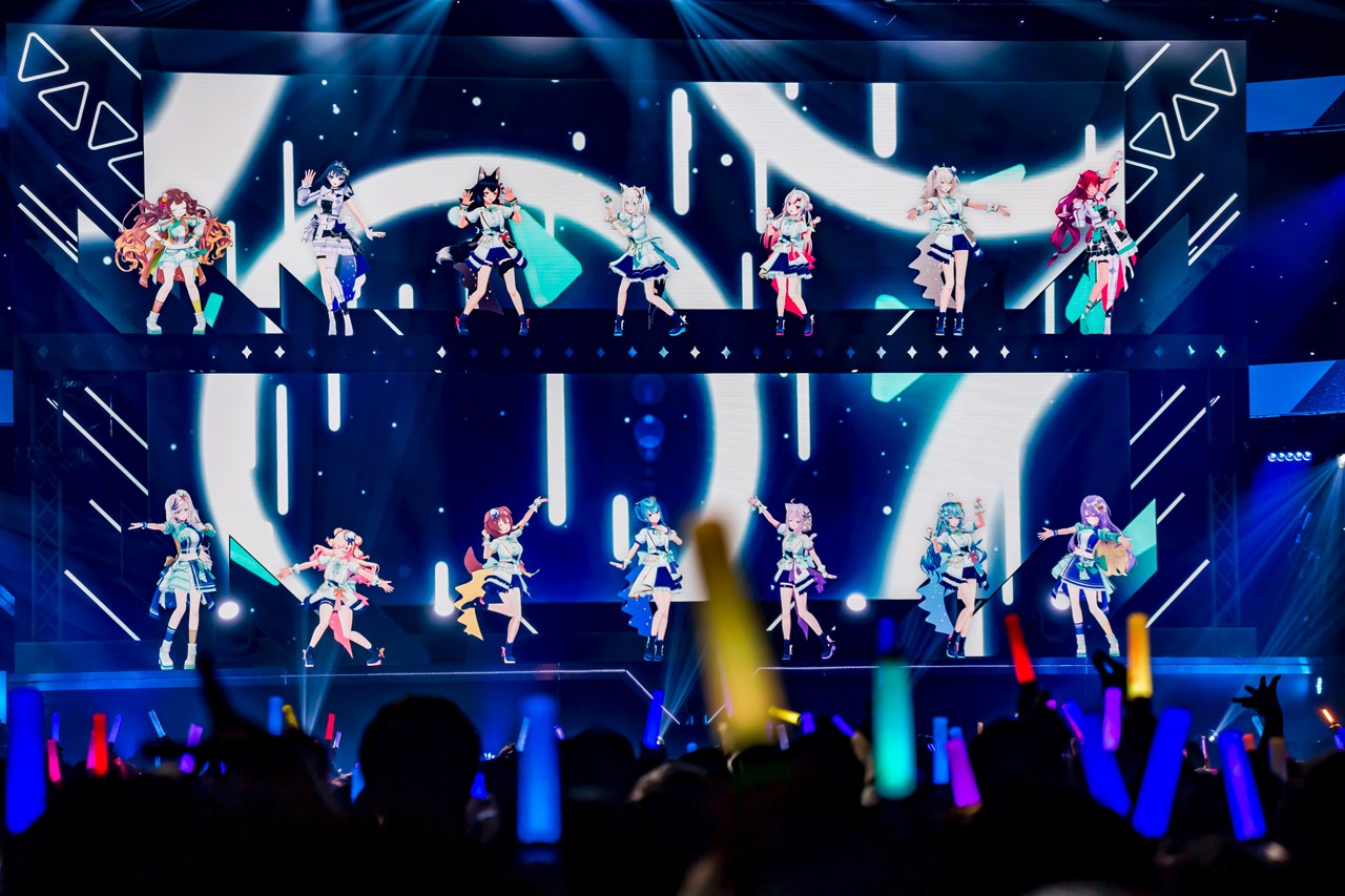 「hololive 4th fes. Our Bright Parade」2日目の様子。