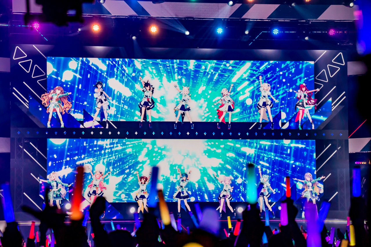 「hololive 4th fes. Our Bright Parade」2日目の様子。