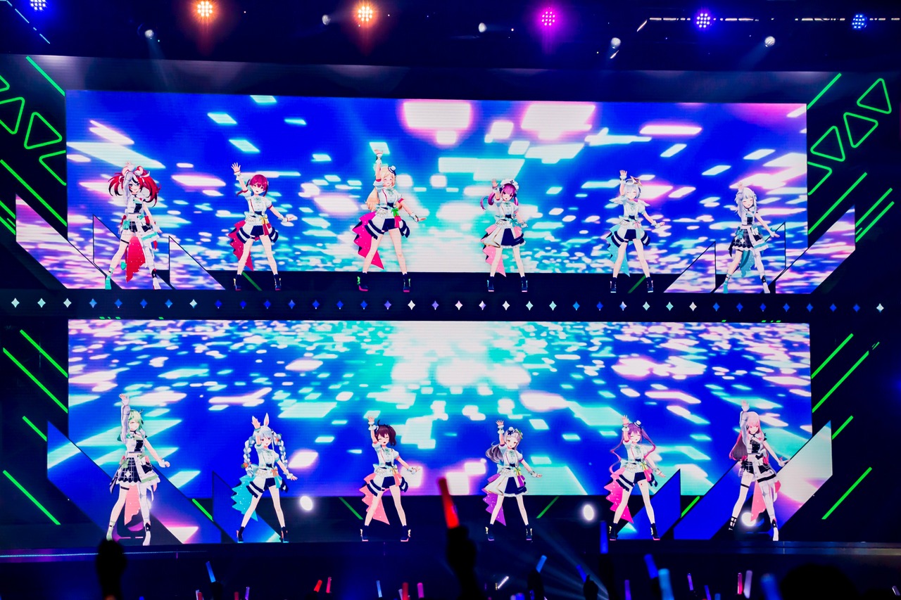 「hololive 4th fes. Our Bright Parade」2日目の様子。
