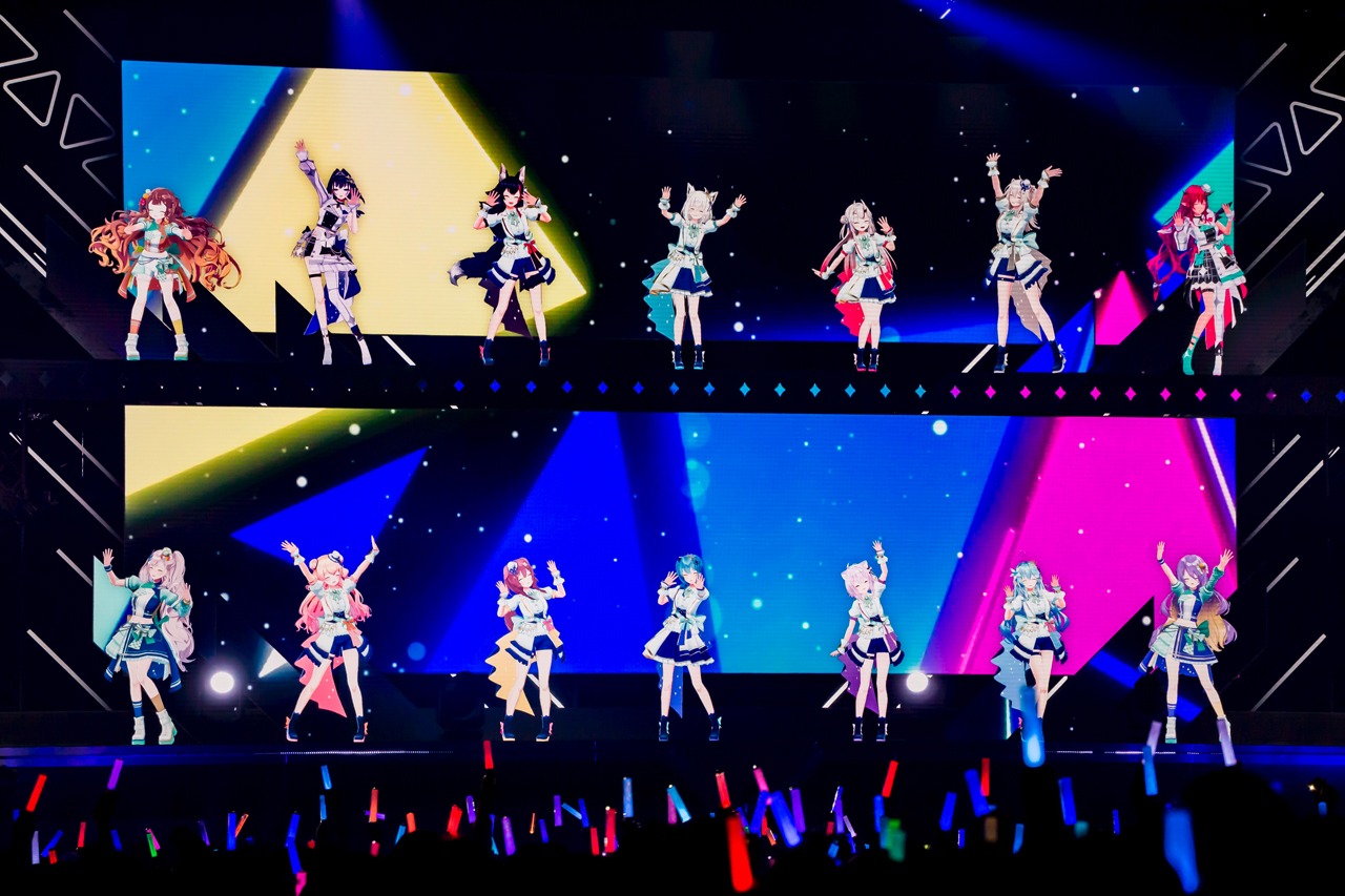 「hololive 4th fes. Our Bright Parade」2日目の様子。