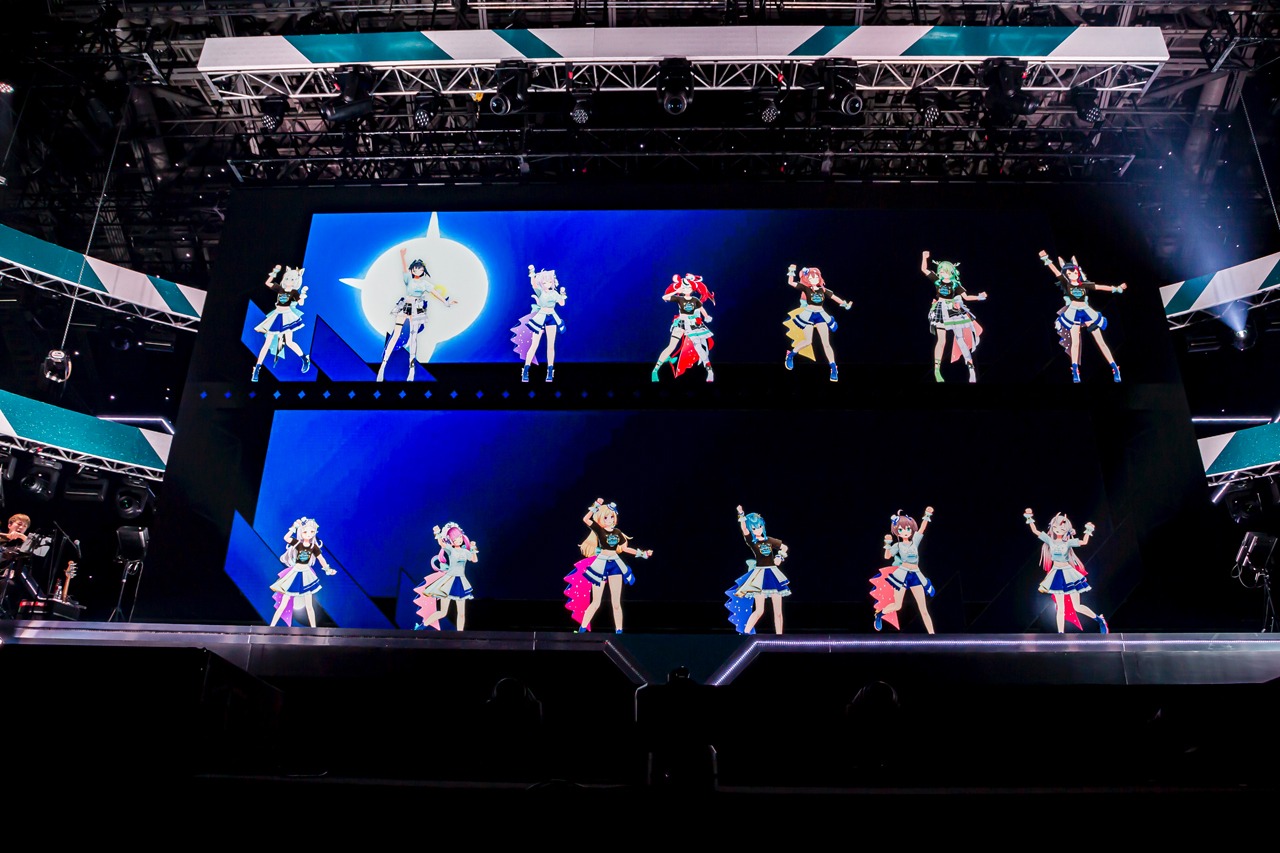 「hololive 4th fes. Our Bright Parade」2日目の様子。