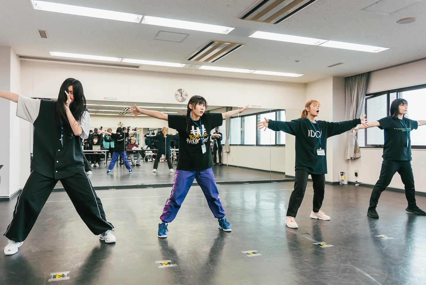 「WACK合同オーディション2023」7日目 最終審査の様子。