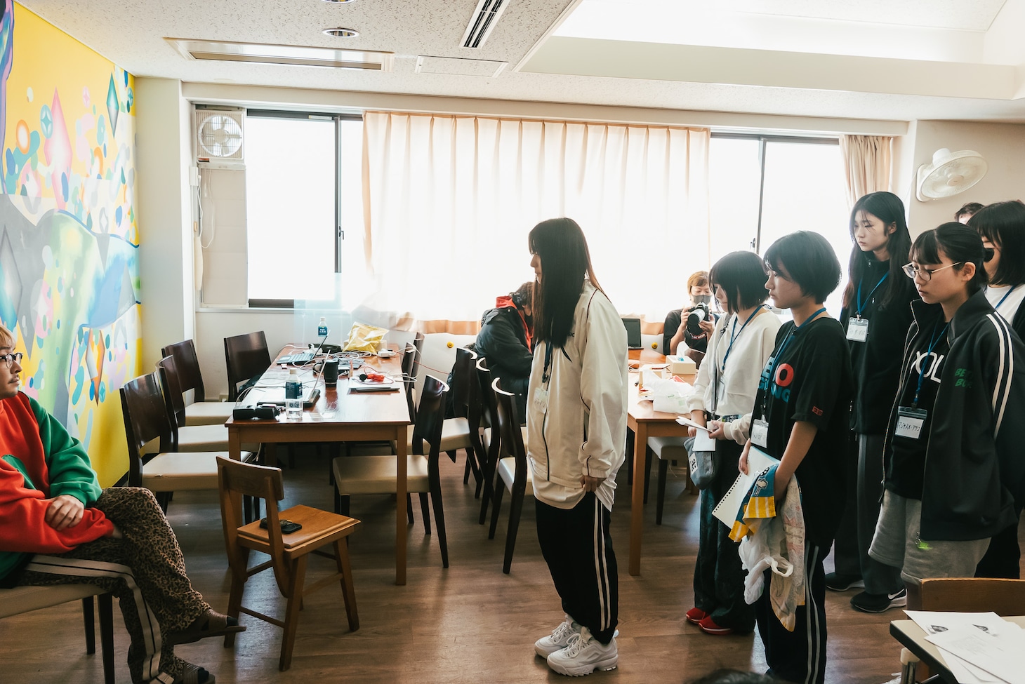 「WACK合同オーディション2023」3日目 朝の様子。