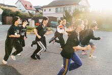 「WACK合同オーディション2023」4日目 早朝マラソンの様子。