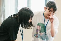 「WACK合同オーディション2023」5日目「サヨナラサラバ」披露時のチャンアダルト、マジヤスメ・アツコ。