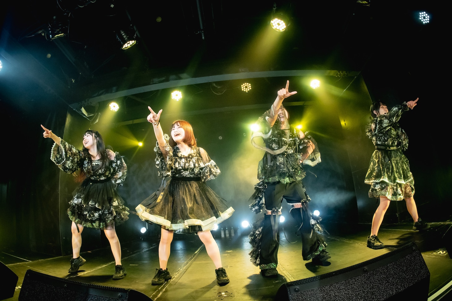 「fishbowl 1st oneman tour『ブリストルシュブンキン』」ファイナル公演の様子。（撮影：ヤギタツノリ）