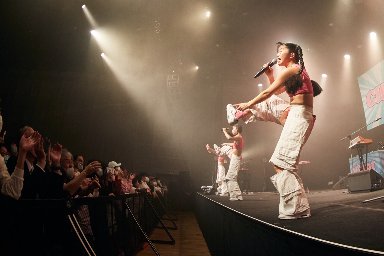 「CHAI JAPAN TOUR 2023『ジャジャーンTOUR』」東京・恵比寿ザ・ガーデンホール公演の様子。（Photo by Yoshio Nakaiso）