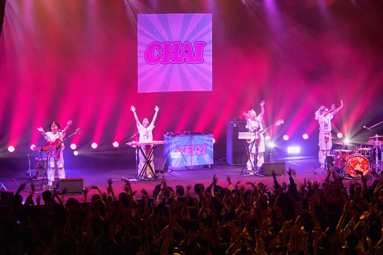 「CHAI JAPAN TOUR 2023『ジャジャーンTOUR』」東京・恵比寿ザ・ガーデンホール公演の様子。（Photo by Yoshio Nakaiso）