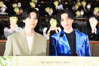 左から萩原利久、八木勇征（FANTASTICS from EXILE TRIBE）。