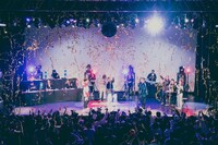 「激闘！ラップ甲子園」第3回大会決勝トーナメントの様子。