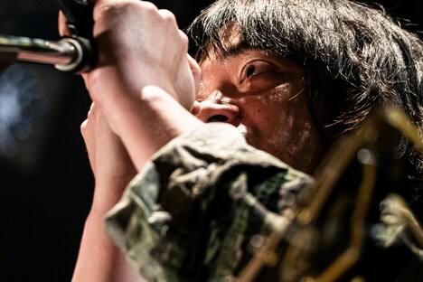 峯田和伸（Vo, G / 銀杏BOYZ）（Photo by MAYUMI）