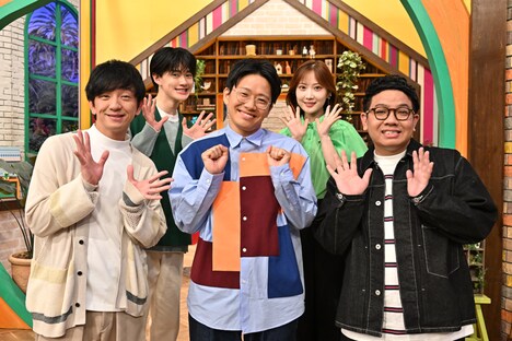 「よるのブランチ」のレギュラーメンバー。(c)TBS