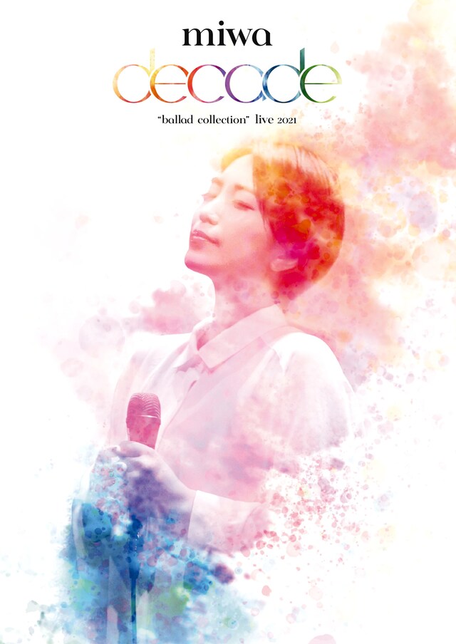 miwa「miwa ballad collection live 2021～decade～」ジャケット