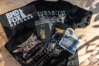 宮崎が持参してきたBABYMETALグッズ。
